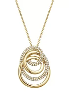 1/2 ct. t.w. Diamond Pendant Necklace in 14K Yellow Gold