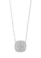 1 ct. t.w. Diamond Pendant Necklace in 14K White Gold