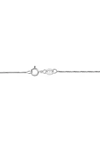 1/4 ct. t.w. Diamond Stick Pendant Necklace in Sterling Silver