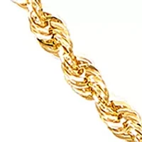 Hollow Glitter Chain in 14K Yellow Gold