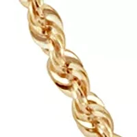 Millimeter Glitter Necklace 14K Yellow Gold