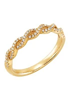 1/5 ct. t.w. Diamond Ring 10K Yellow Gold