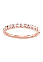 1/3 ct. t.w. Diamond Wedding Ring 10K Rose Gold