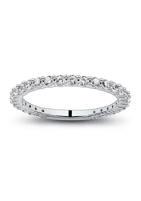 1/2 ct. t.w. Diamond Ring 10K White Gold