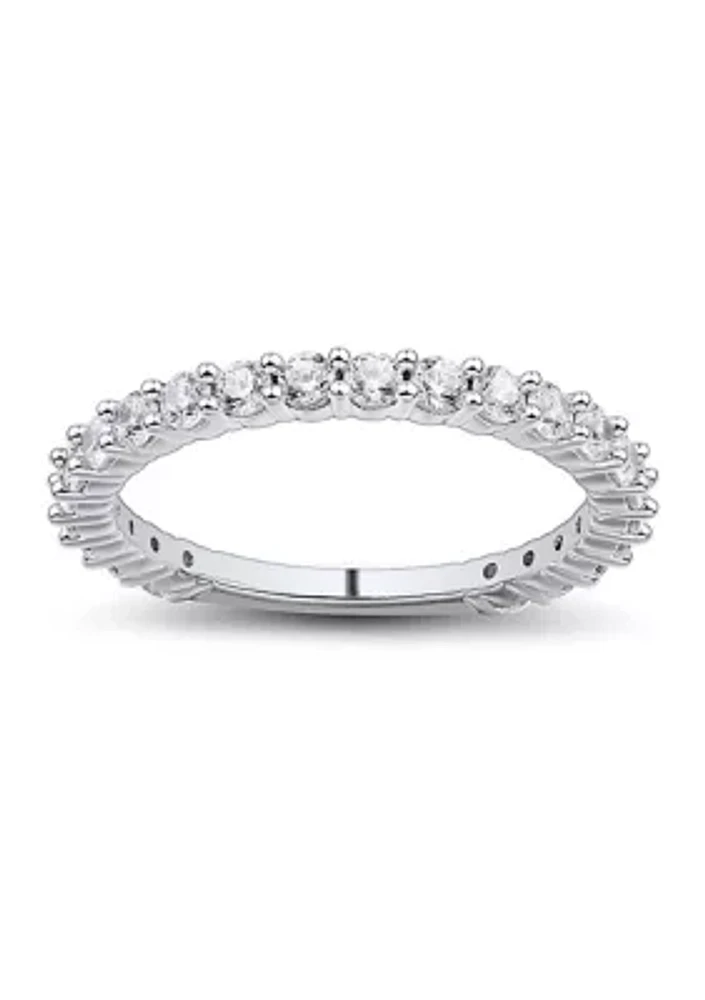 3/4 ct. t.w. Diamond Ring 10K White Gold