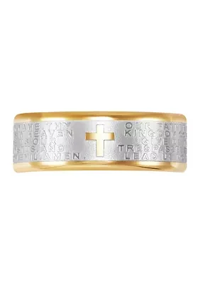 Men's Lord's Prayer Band Stainless Steel