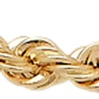 14k Yellow Gold Milano Hollow Chain Necklace