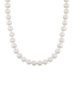 Freshwater Baby Pearl Necklace in 14K Yellow Gold