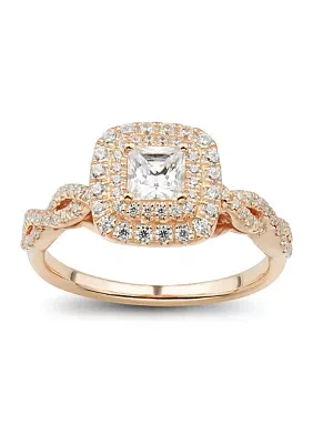 1 ct. t.w. Diamond Engagement Ring in 14K Rose Gold 