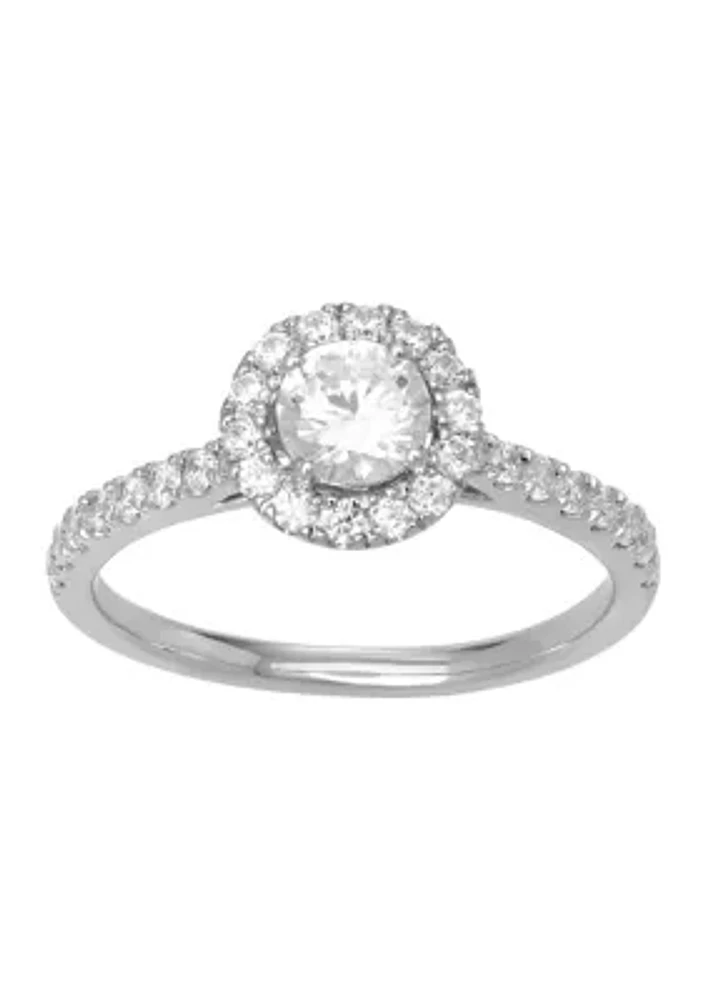 Grown With Love 1 ct. t.w. Lab Grown Diamond Engagement Ring in 14K White Gold 