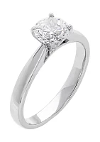 Grown With Love ct. t.w. Lab Grown Diamond Solitaire Ring in 14K White Gold