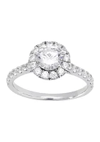 Grown With Love 1 1/2 ct. t.w. Lab Grown Diamond Engagement Ring in 14K White Gold