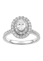 1.25 ct. t.w. Lab Created Diamond Ring in 14K White Gold