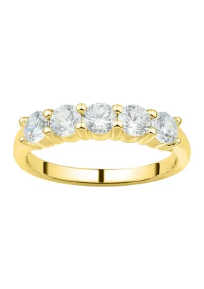 1 ct. t.w. Diamond Anniversary Ring in 14K Yellow Gold