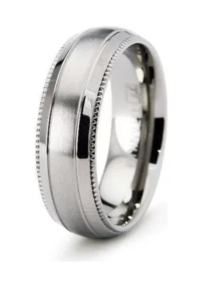 7 Millimeter Gents Band Titanium