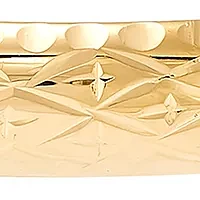 Hinge Bangle in 10K Yellow Gold