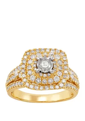 My Forever 1 ct. t.w. Diamond Composite Engagement Ring in 10k Yellow Gold 