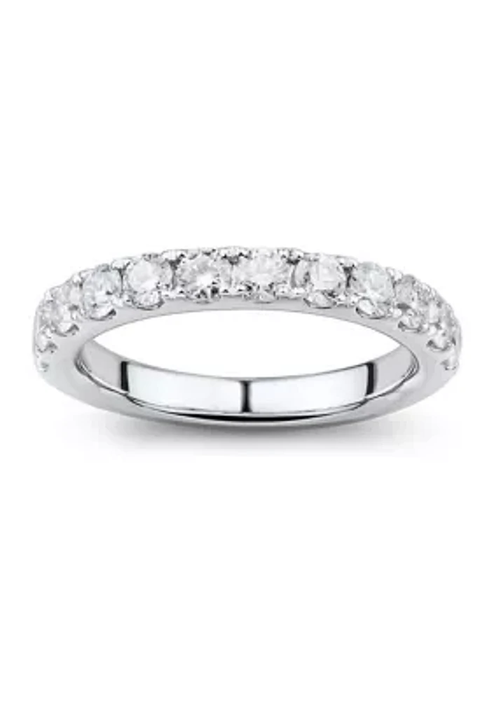 1.02 ct. t.w. Lab Created Diamond Ring in 14K White Gold