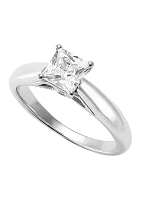 ct. t.w. Lab Created Diamond Ring in 14K White Gold