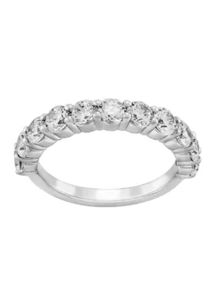 Grown With Love Lab-Created Diamond Band in 14K White Gold