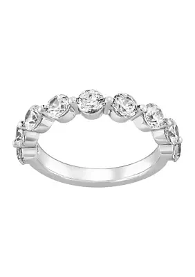 Grown With Love Lab Created 1.62 ct. t.w. Diamond Band in 14K White Gold 