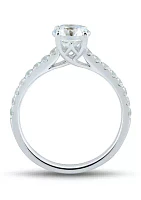 Lab Created 1.33 ct. t.w. Diamond Ring in 14K White Gold