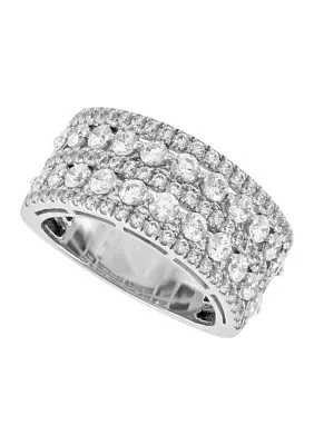 Lab Created 2 ct. t.w. Lab Grown Diamond Ring in 14K White Gold