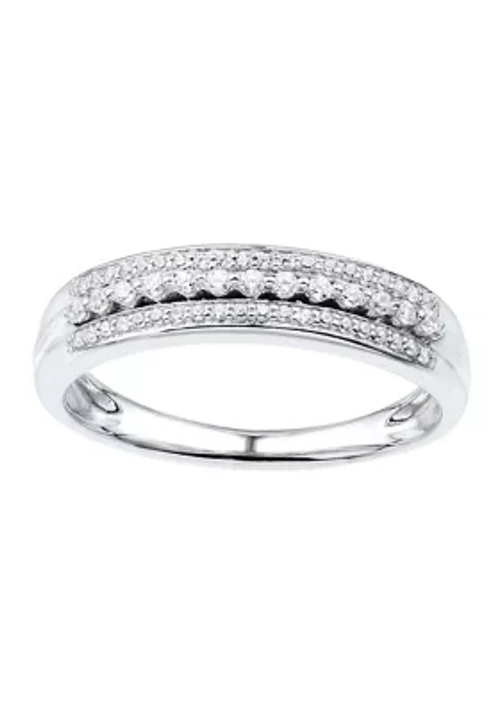 1/4 ct. t.w. Diamond Ring 10K White Gold