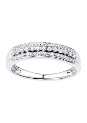 1/4 ct. t.w. Diamond Ring 10K White Gold