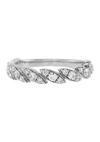  1/2 ct. t.w. Lab Grown Ring in 14K White Gold