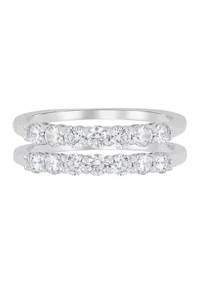 1 ct. t.w. Lab Created Diamond Band Ring in 14K White Gold