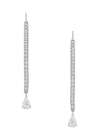 1.25 ct. t.w. Lab Grown Diamond Earrings in 10K White Gold