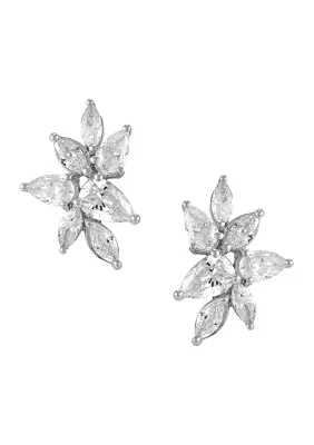 1.5 ct. t.w. Lab Created Diamond Stud Earrings in 10K White Gold