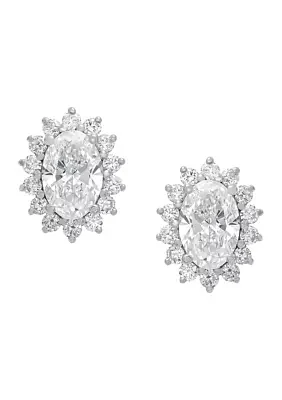 2.0 ct. t.w. Lab Grown Diamond Stud Earrings in 14K White Gold