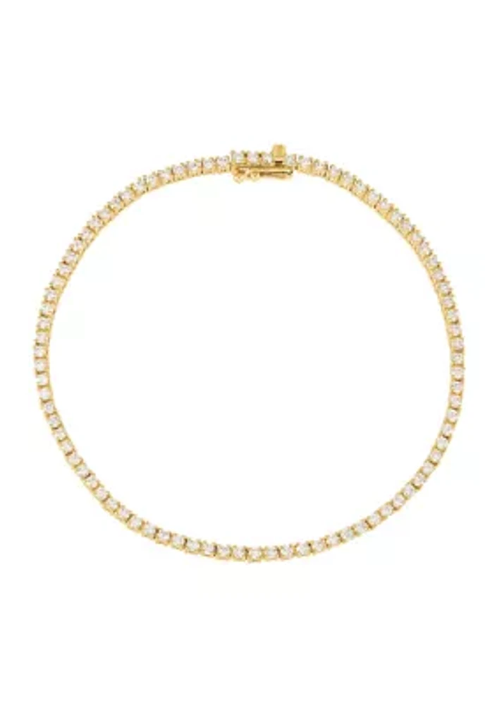 2 ct. t.w. Lab Created Diamond Tennis Bracelet in 10K Gold