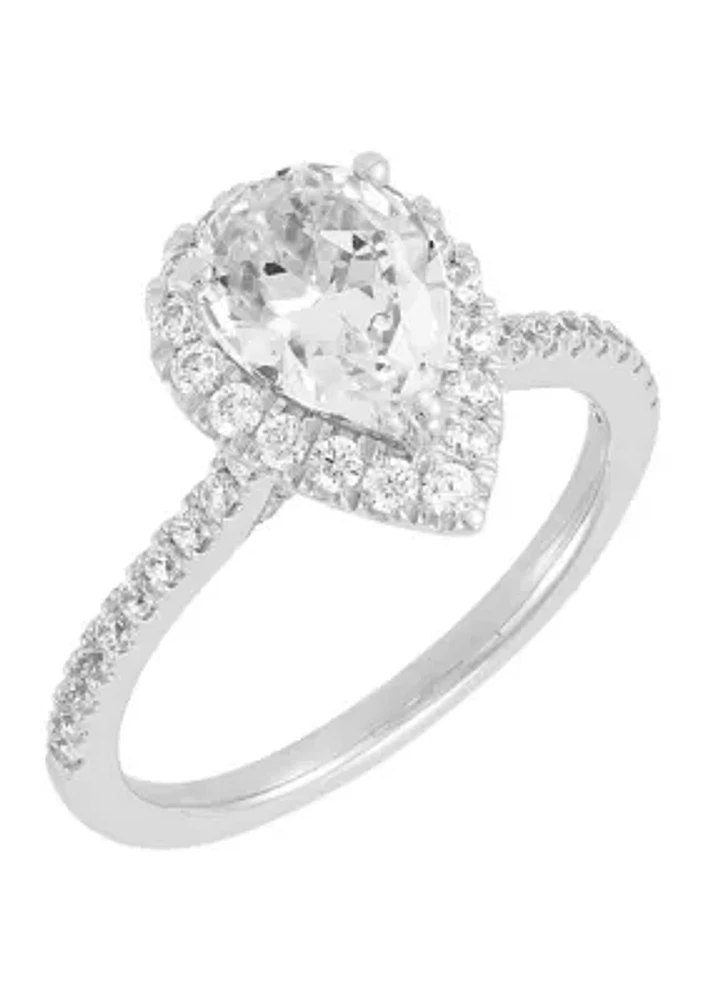 1.75 ct. t.w. Lab Created Diamond Ring in 14K White Gold