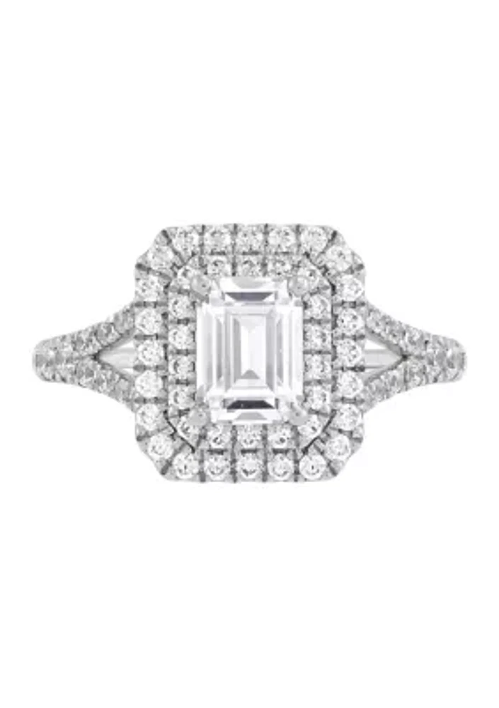 Lab Created 2 ct. t.w. Lab Diamond Ring in 14K White Gold