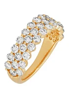 2 ct. t.w. Lab Grown Diamond  Wedding Band Ring in 10K Yellow Gold