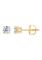 3/4 ct. t.w. Diamond Stud Earrings in 14K Yellow Gold