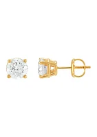 1.5 ct. t.w. Solitaire Diamond Stud Earrings in 14K Yellow Gold 