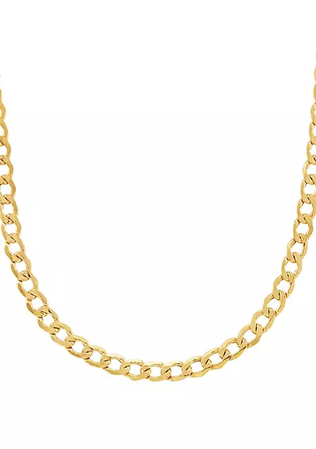 Skeleteen Rapper Gold Chain Accessory - 90s Hip Hop Fake Gold Costume Necklace - 1 Piece