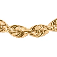 Chain Rope Necklace in 10K Yellow Gold