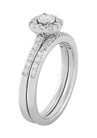 1/2 ct. t.w. Lab Grown Diamond Ring Set in 10K White Gold