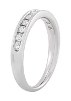 1/3 ct. t.w. Lab-Grown Diamond Band Ring in 10K White Gold