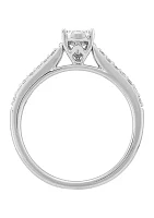 1/3 ct. t.w. Lab Grown Diamond Ring in 10K White Gold