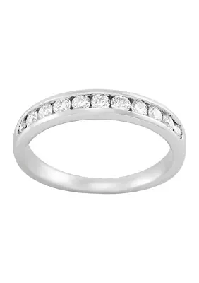 Lab Created 1/2 ct. t.w. Lab Diamond Ring in Sterling Silver