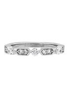 3/8 ct. t.w. Lab Grown Diamond Band Ring in 14K White Gold