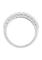 1/2 ct. t.w. Lab Grown Diamond Ring in 14K White Gold