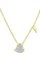 1/10 ct. t.w. Diamond Pendant in 10K Yellow Gold