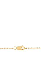  1/10 ct. t.w. Diamond Heart Pendant Necklace in 10K Yellow Gold 